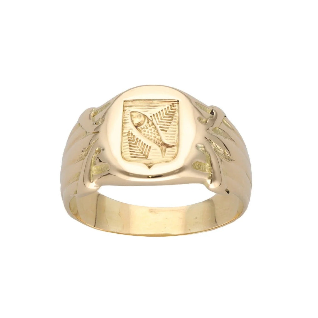Bague Chevalière en or jaune