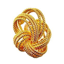 Boucles d'oreilles Clips VAN CLEEF & ARPELS en or jaune