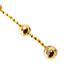 Collier Pendentif CARTIER "Draperie de décolleté" en or jaune et diamants