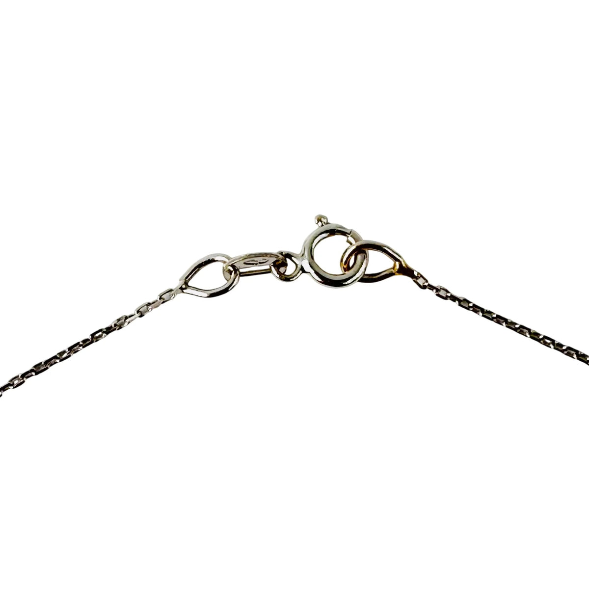 Collier Pendentif Étoile en or blanc et diamants