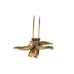 Broche BOUCHERON en or jaune et diamants