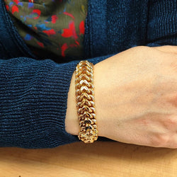 Bracelet Maille en or jaune