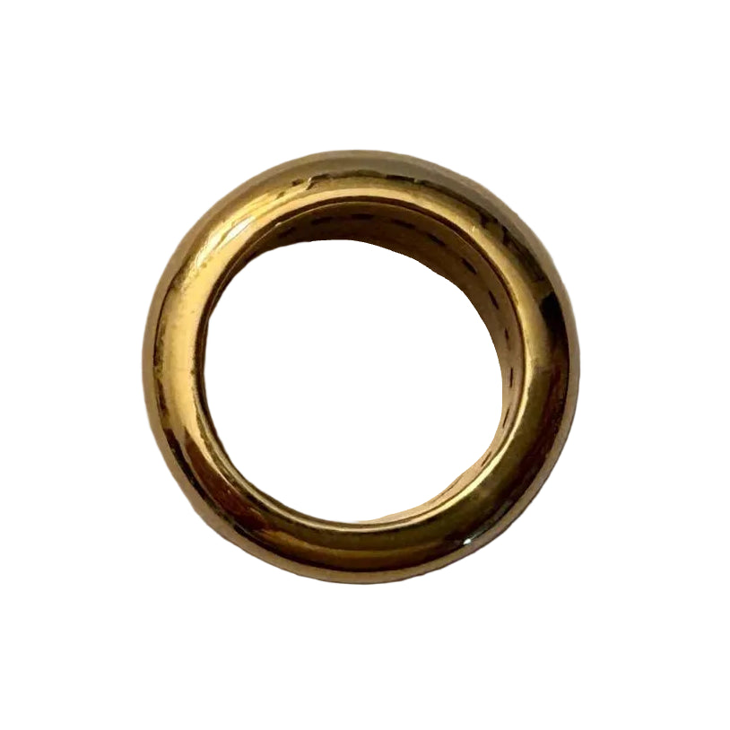 Bague Bandeau POMELLATO en or jaune et diamants