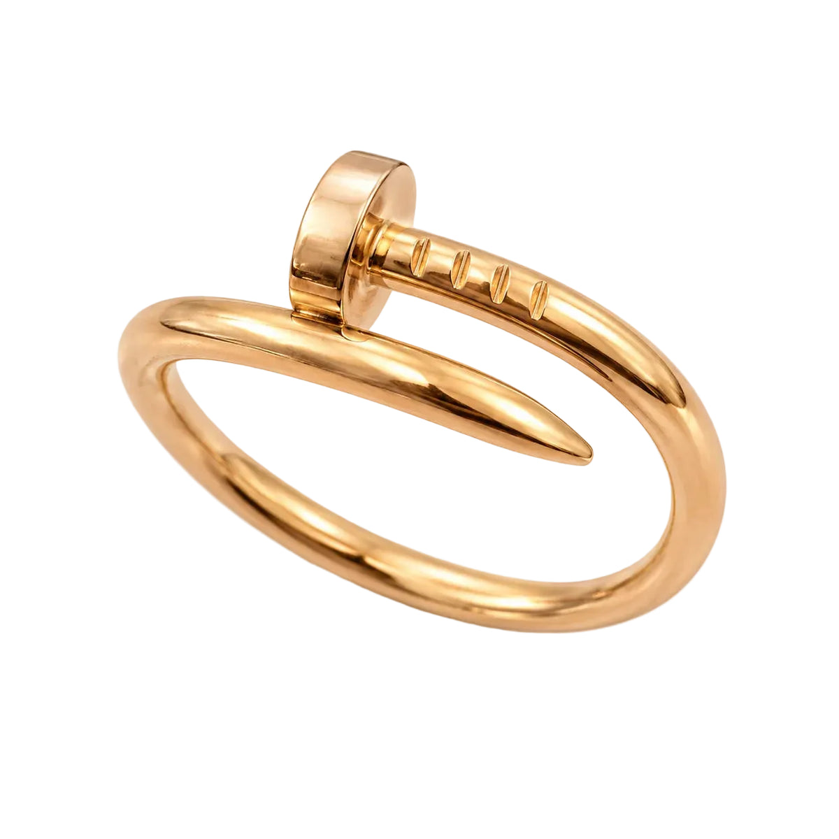 Bague Jonc CARTIER "Juste un Clou" en or rose
