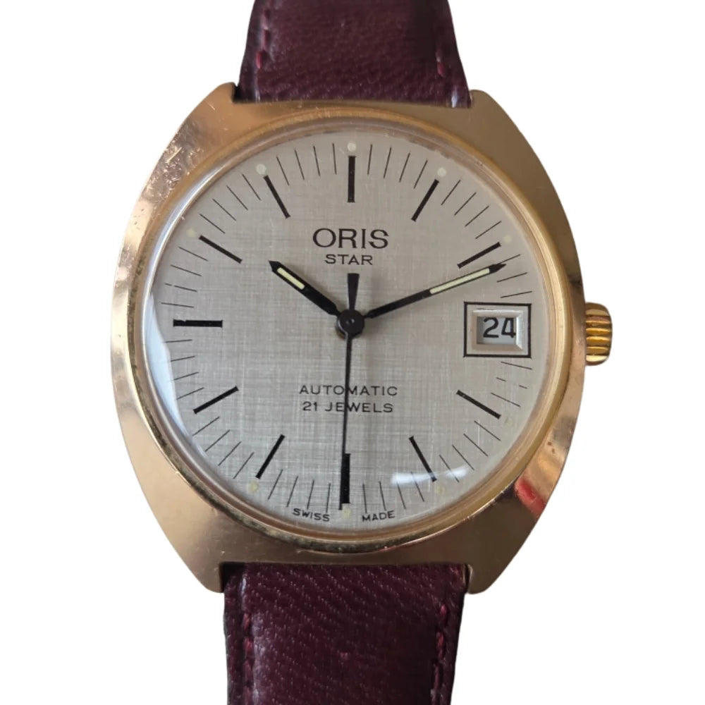 Montre Oris star Automatic vintage Années 1970