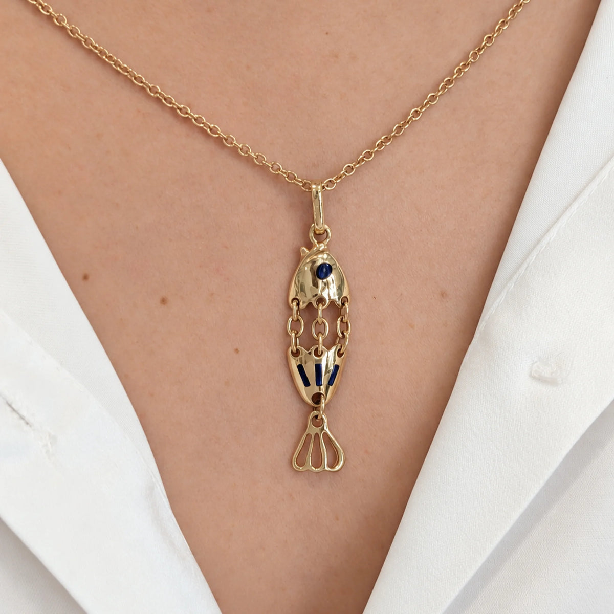 Pendentif en or jaune
