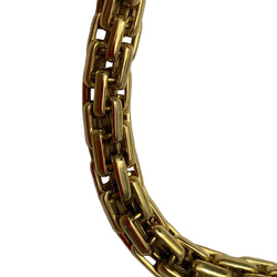 Bracelet Maille POMELLATO en or blanc, or jaune et diamants