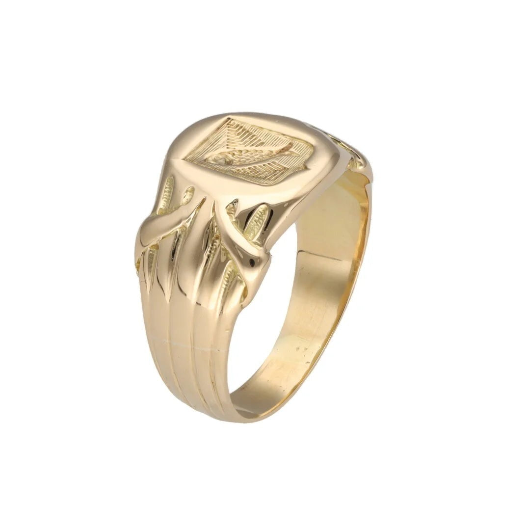 Bague Chevalière en or jaune
