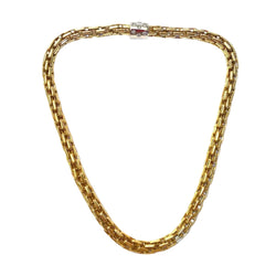 Collier Maille POMELLATO en or blanc, or jaune et diamants