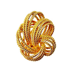 Boucles d'oreilles Clips VAN CLEEF & ARPELS en or jaune