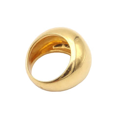 Bague Dôme en or jaune