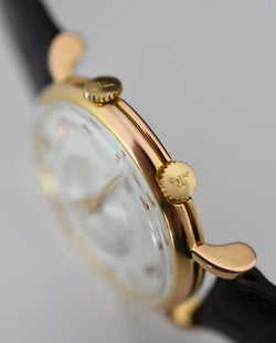 Montre  JAEGER-LECOULTRE MEMOVOX REF. 3151  en or rose 18 COMPLICATION REVEIL - CAL. P489/1 - circa 1952
