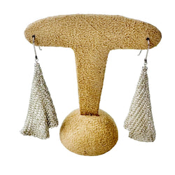 Boucles d'oreilles TIFFANY & CO. par ELSA PERETTI Mesh en argent