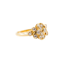 Bague CARTIER en or jaune et diamants