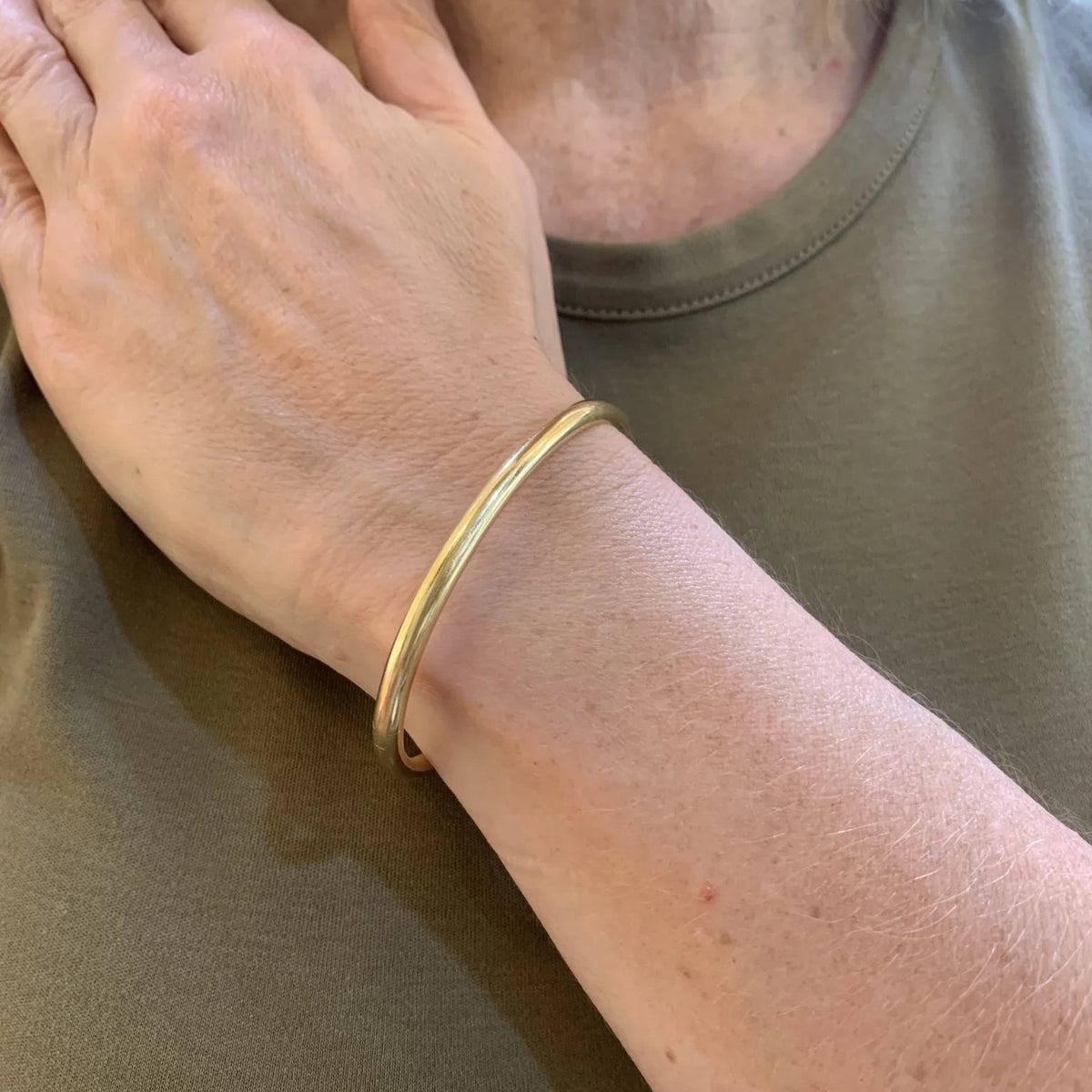 Bracelet Jonc en or jaune