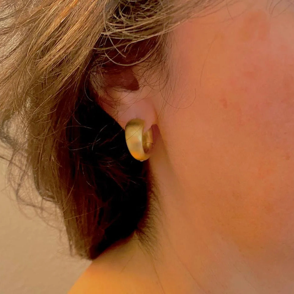 Boucles d'oreilles Créoles POMELLATO en or jaune