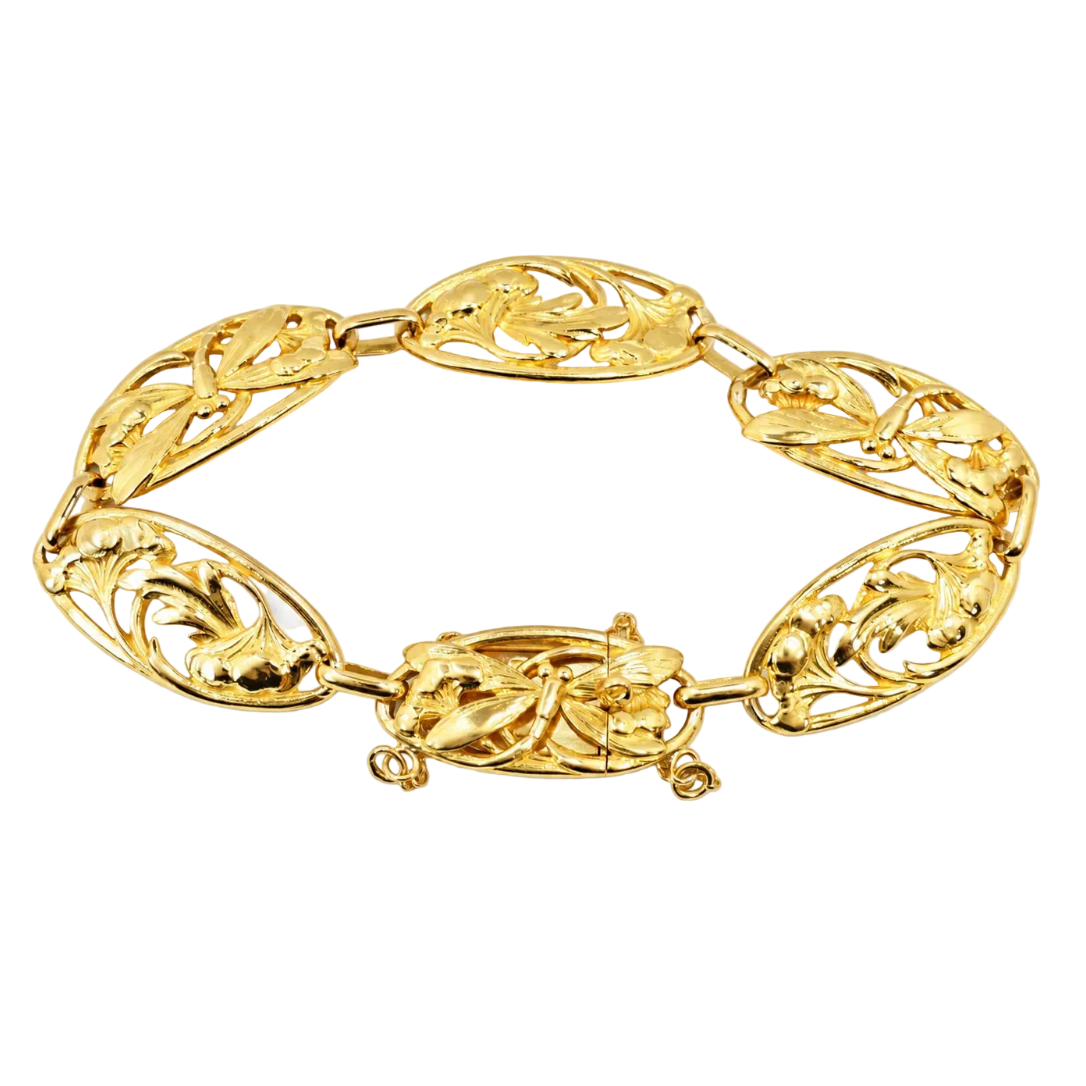 Bracelet Maille en or jaune