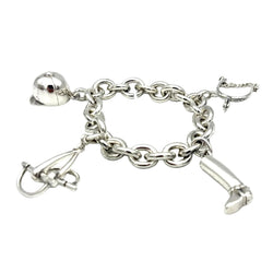 Bracelet Breloques GAÉTAN DE PERCIN en argent