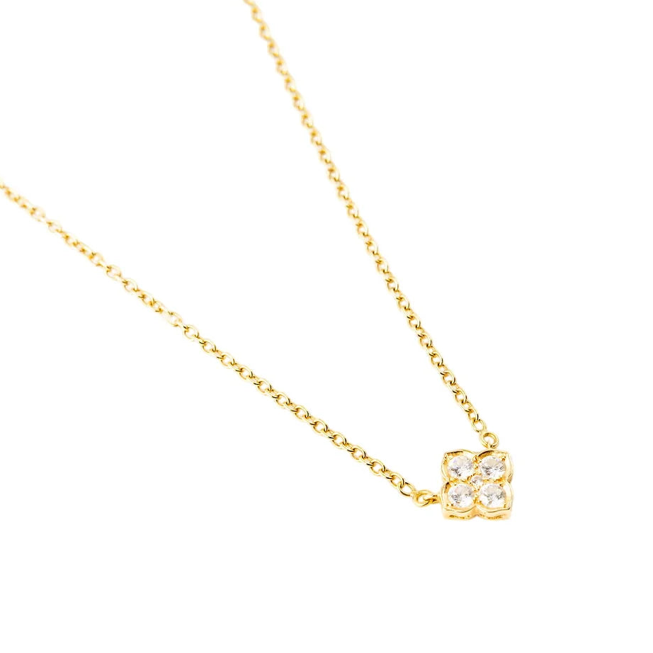 Collier Pendentif CARTIER "Inde Mystérieuse" en or jaune et diamants