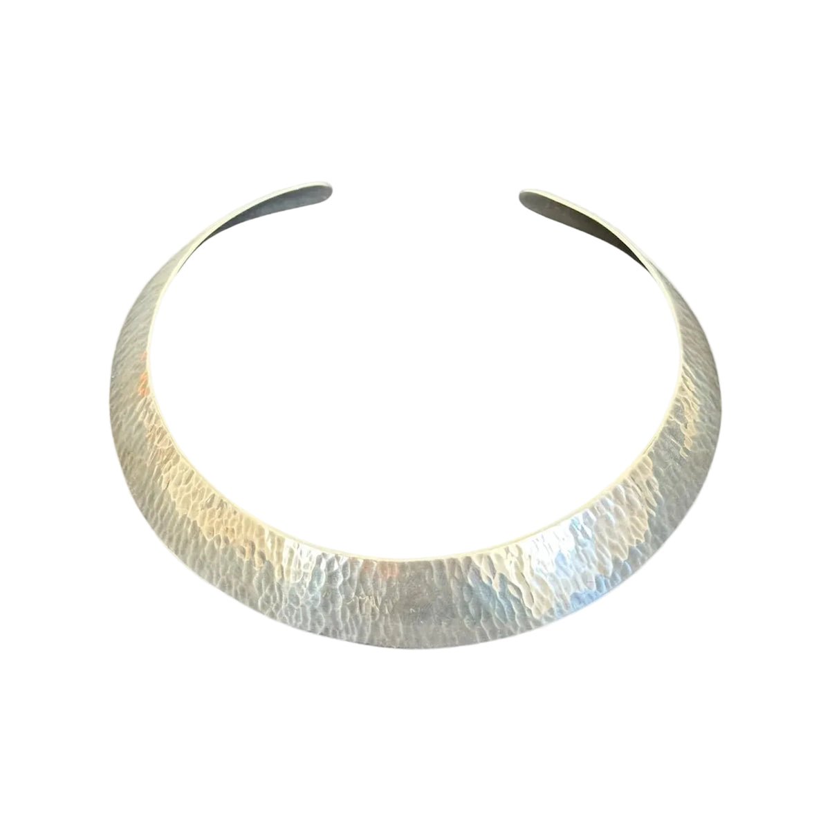 Collier Torque HERMÈS "Timoure" en argent
