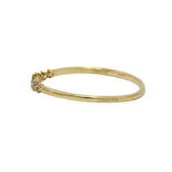 Bague Alliance ARISTOCRAZY "Les Délicieux" en or jaune et diamants