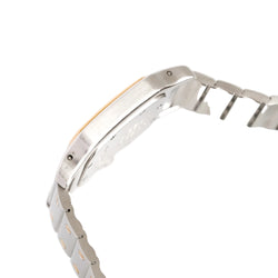 Montre CARTIER "Santos" GM en or jaune et acier