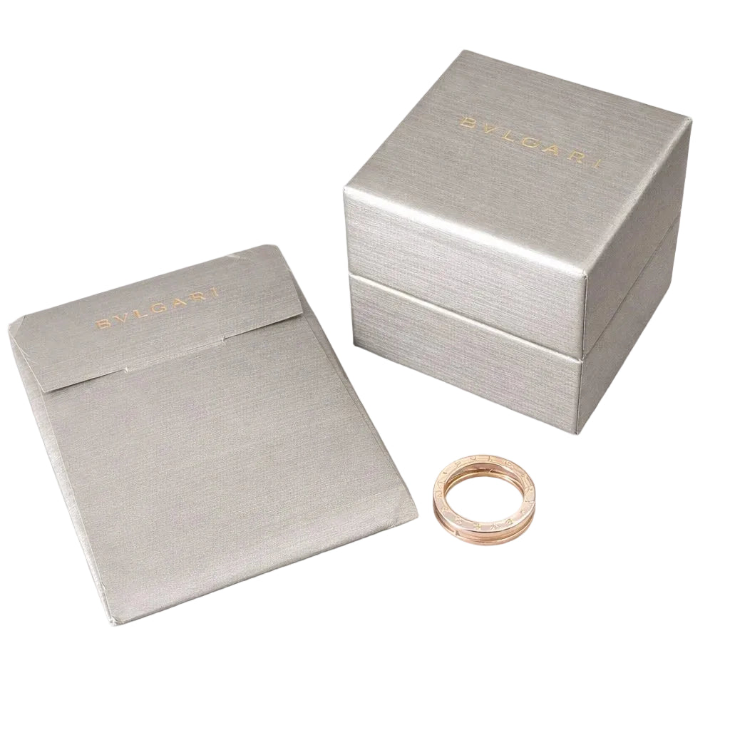 Bague Alliance BVLGARI « B.zero1 » en or rose