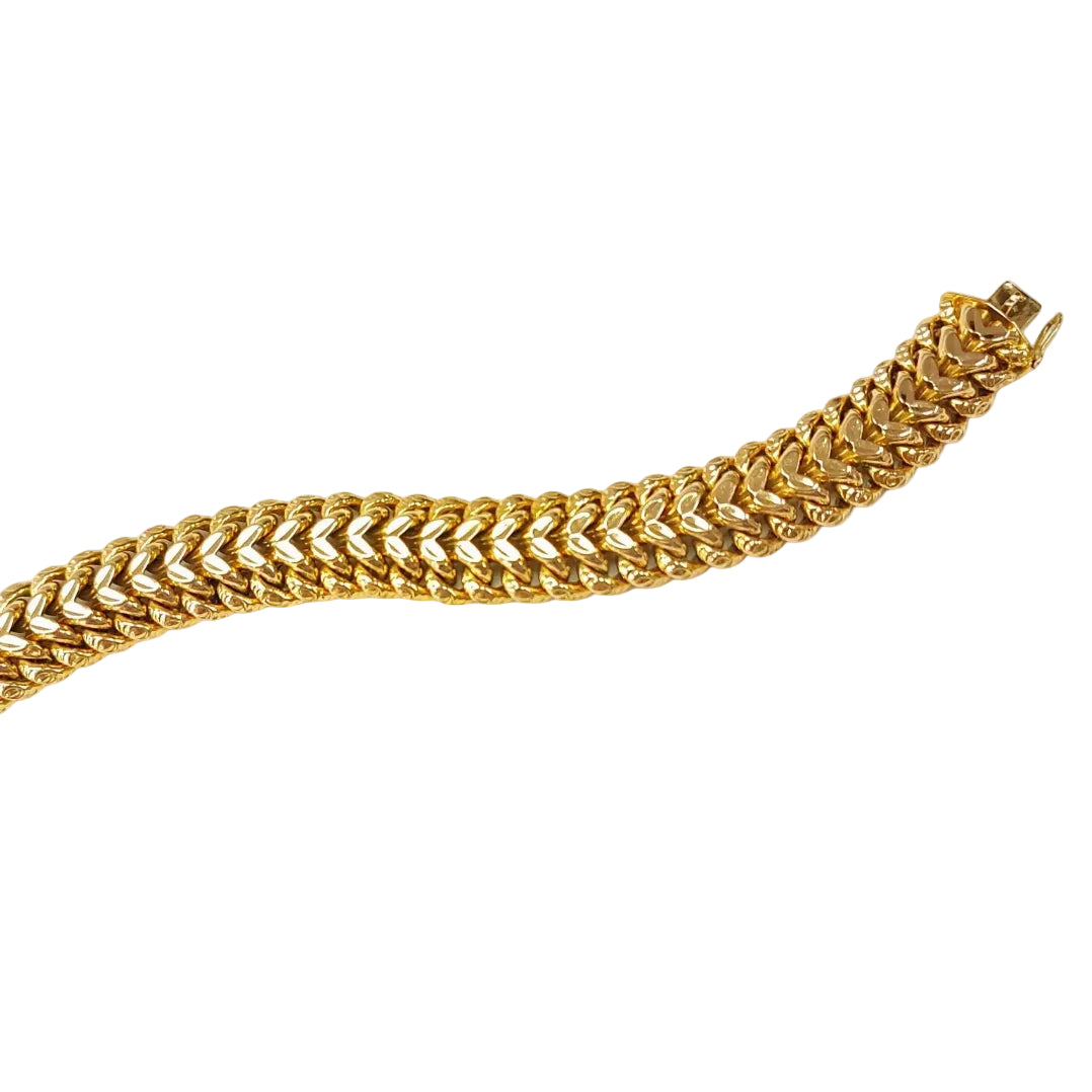Bracelet Maille en or jaune