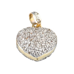 Pendentif en or jaune et diamants