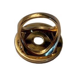 Bague BULGARI en or jaune et nacre