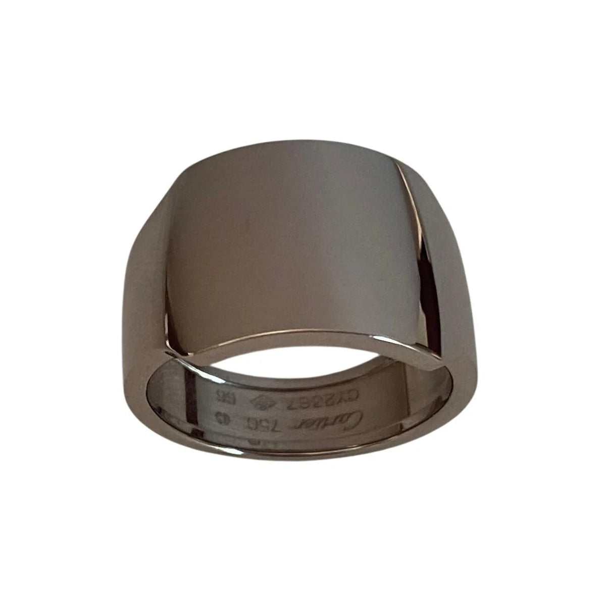 Bague CARTIER "Santos Dumont" en or blanc