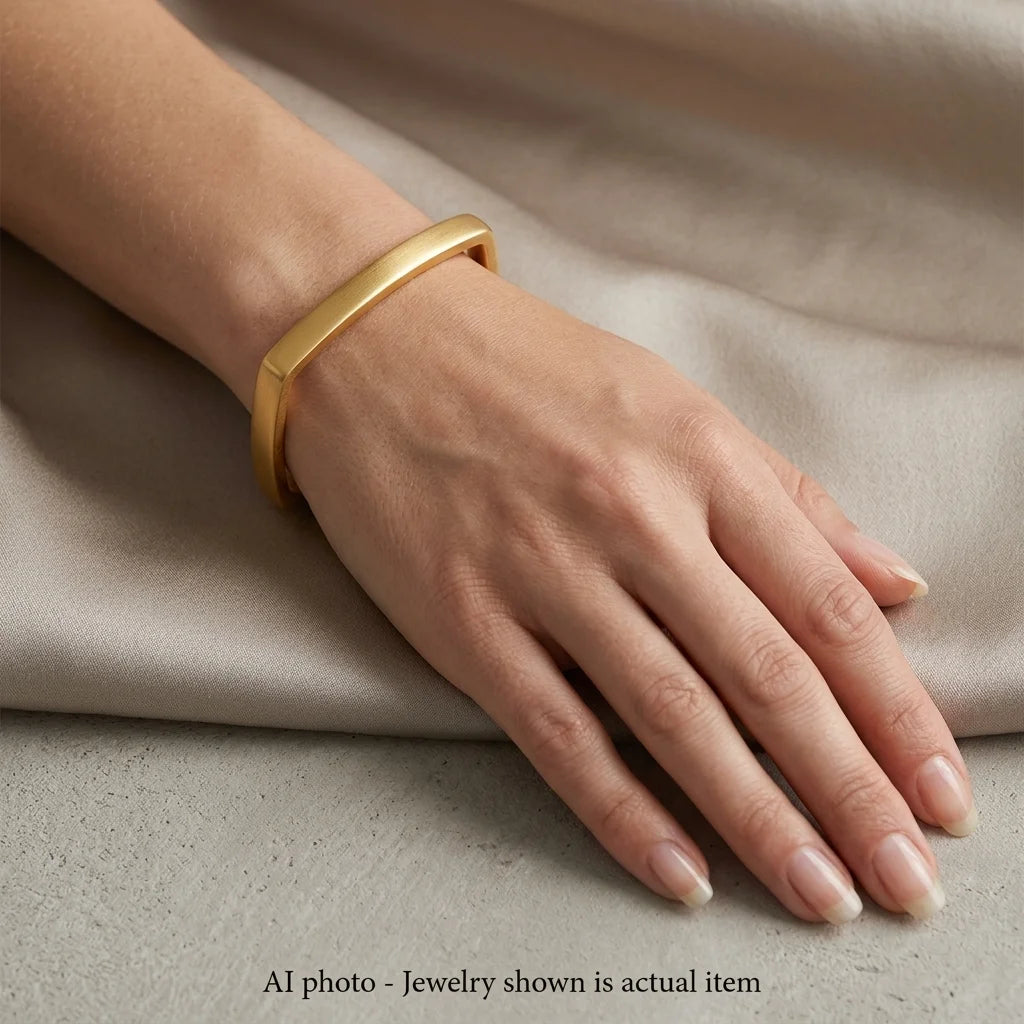 Bracelet Jonc CARLO WEINGRILL en or jaune