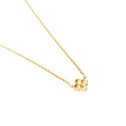 Collier Pendentif CARTIER "Inde Mystérieuse" en or jaune et diamants