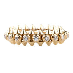 Bague CARTIER Clash en or rose et diamants