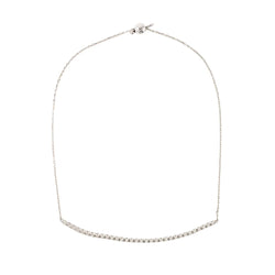 Bracelet Ligne en or blanc et diamants