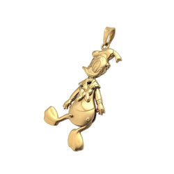 Pendentif DISNEYLAND en or jaune