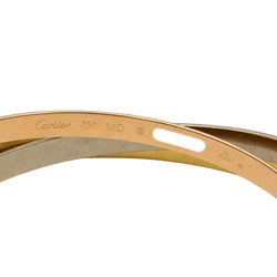 Bracelet Jonc CARTIER Trinity MM en or blanc, or jaune et or rose