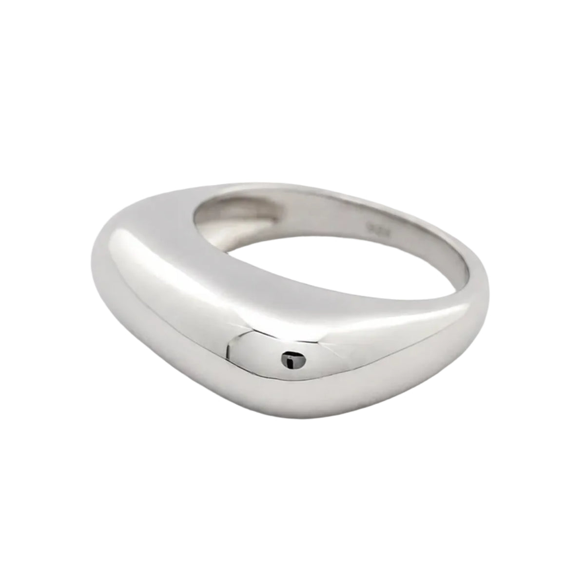 Bague Jonc en or blanc
