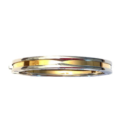 Bracelet Jonc BULGARI "B.Zero1" en or jaune et acier