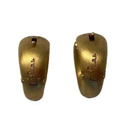 Boucles d'oreilles Créoles POMELLATO en or jaune