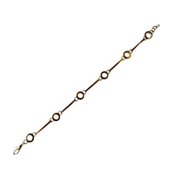 Bracelet Maille en or jaune et or rose