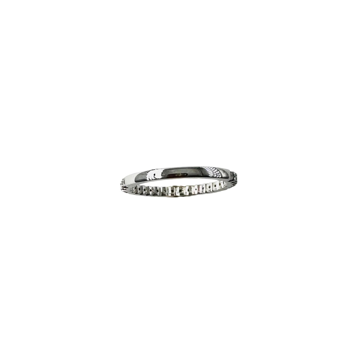Bague Alliance JULIETTE en or blanc et diamants