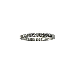 Bague Alliance JULIETTE en or blanc et diamants