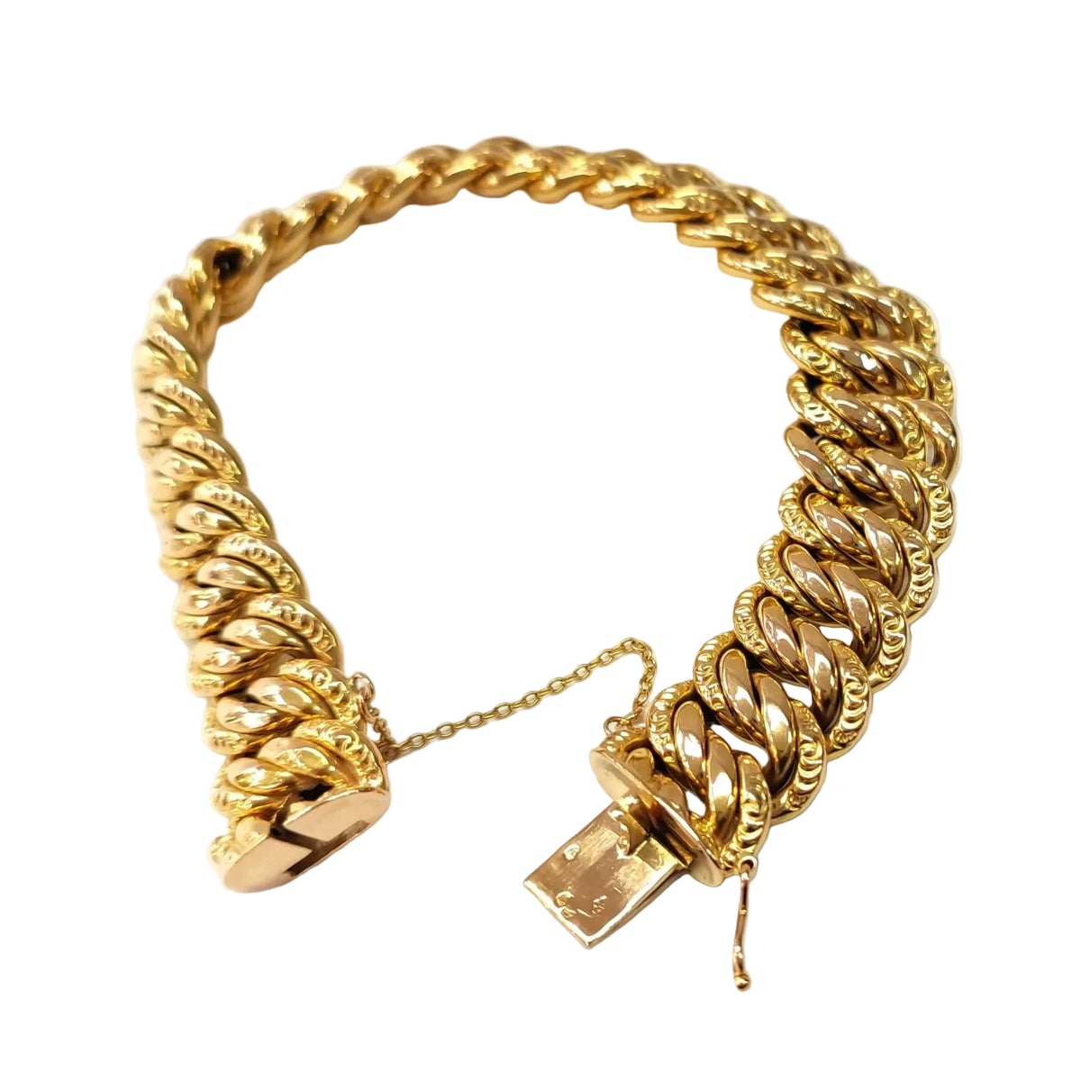Bracelet Maille en or jaune