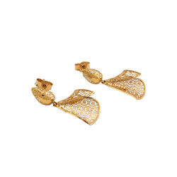 Boucles d’oreilles Pendantes en or jaune