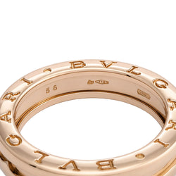 Bague Alliance BULGARI "B.Zero1" en or rose