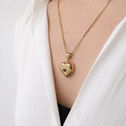 Pendentif en or jaune et pierres