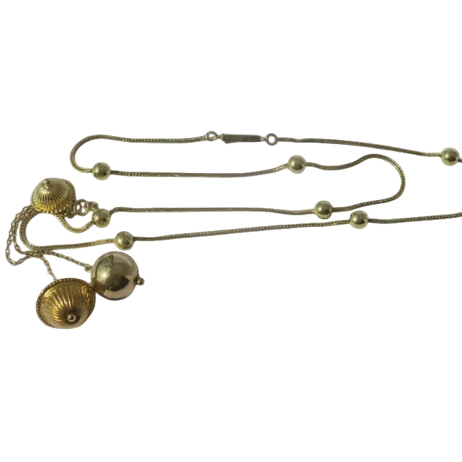 Collier Négligé en or jaune