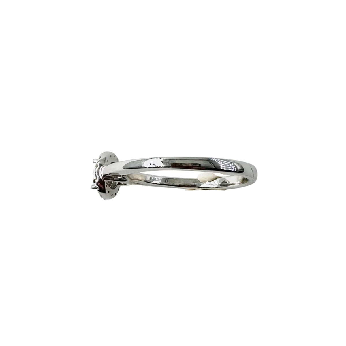 Bague Solitaire JULIETTE en or blanc et diamants