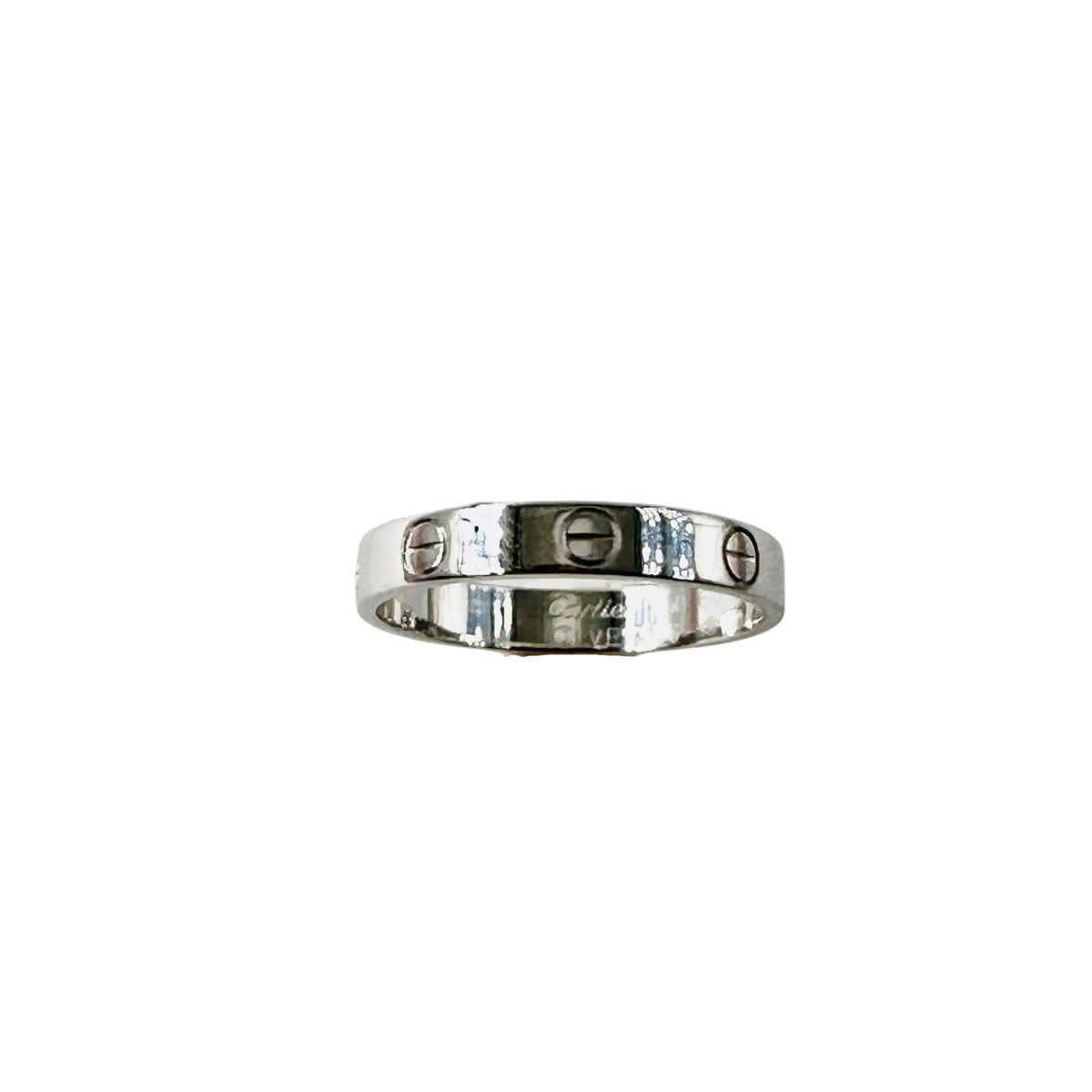 Bague CARTIER "Love" en or blanc